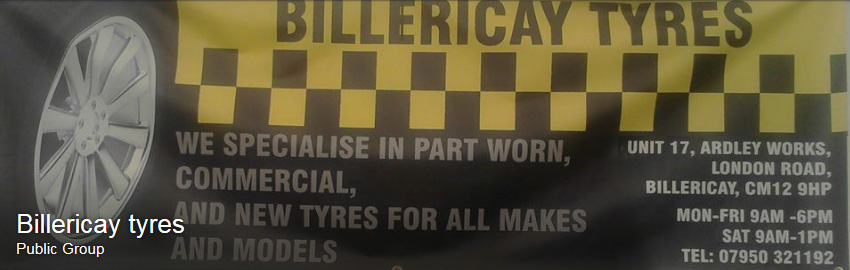 join billericay tyres facebook group